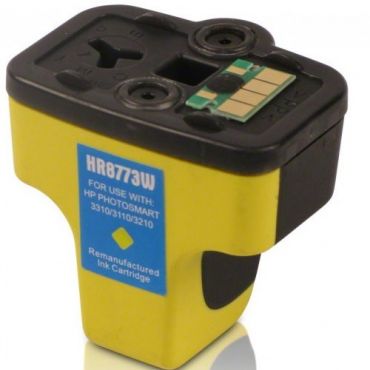 HP C8773WA  黃色相容墨水匣  NO.02