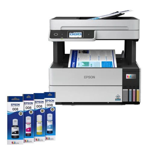 EPSON L6490 高速A4連續供墨傳真複合機 【加購墨水超值組】