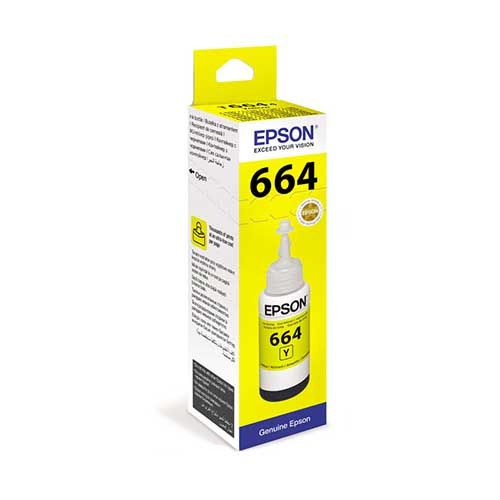 Epson T664400 黃色原廠墨水
