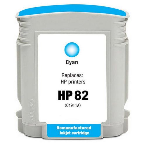 HP C4911A 藍色相容墨水匣  NO.82